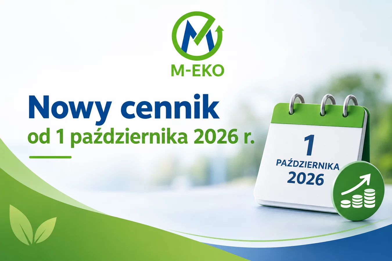 Aktualizacja cen usług od 1 października 2026 r.